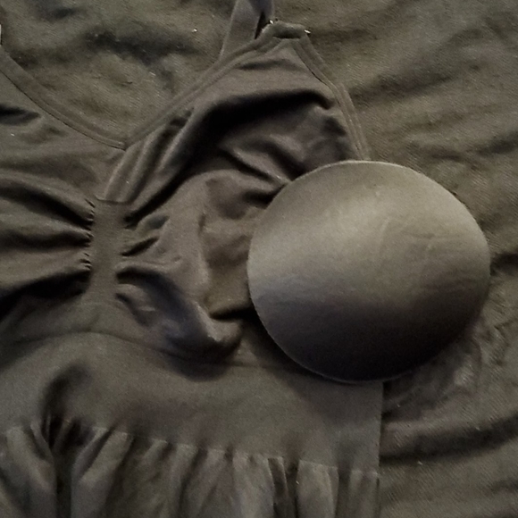 Black breast free maternity dress Q - Picture 5 of 9